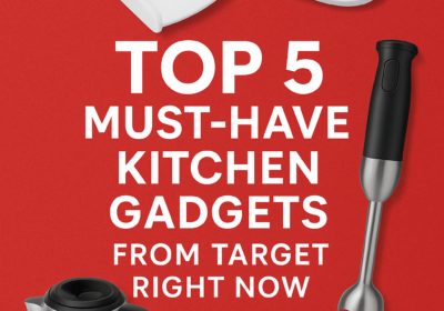 Top 5 Must-Have Kitchen Gadgets from Target Right Now🍴