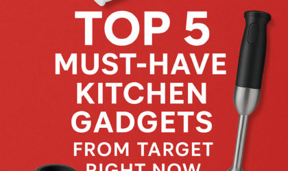 Top 5 Must-Have Kitchen Gadgets from Target Right Now🍴