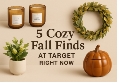 Top 5 Cozy Fall Finds at Target Right Now 🍂