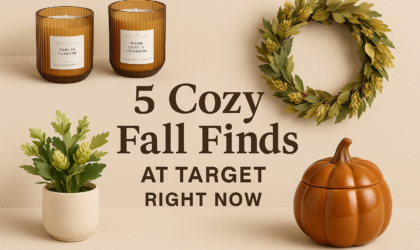 Top 5 Cozy Fall Finds at Target Right Now 🍂